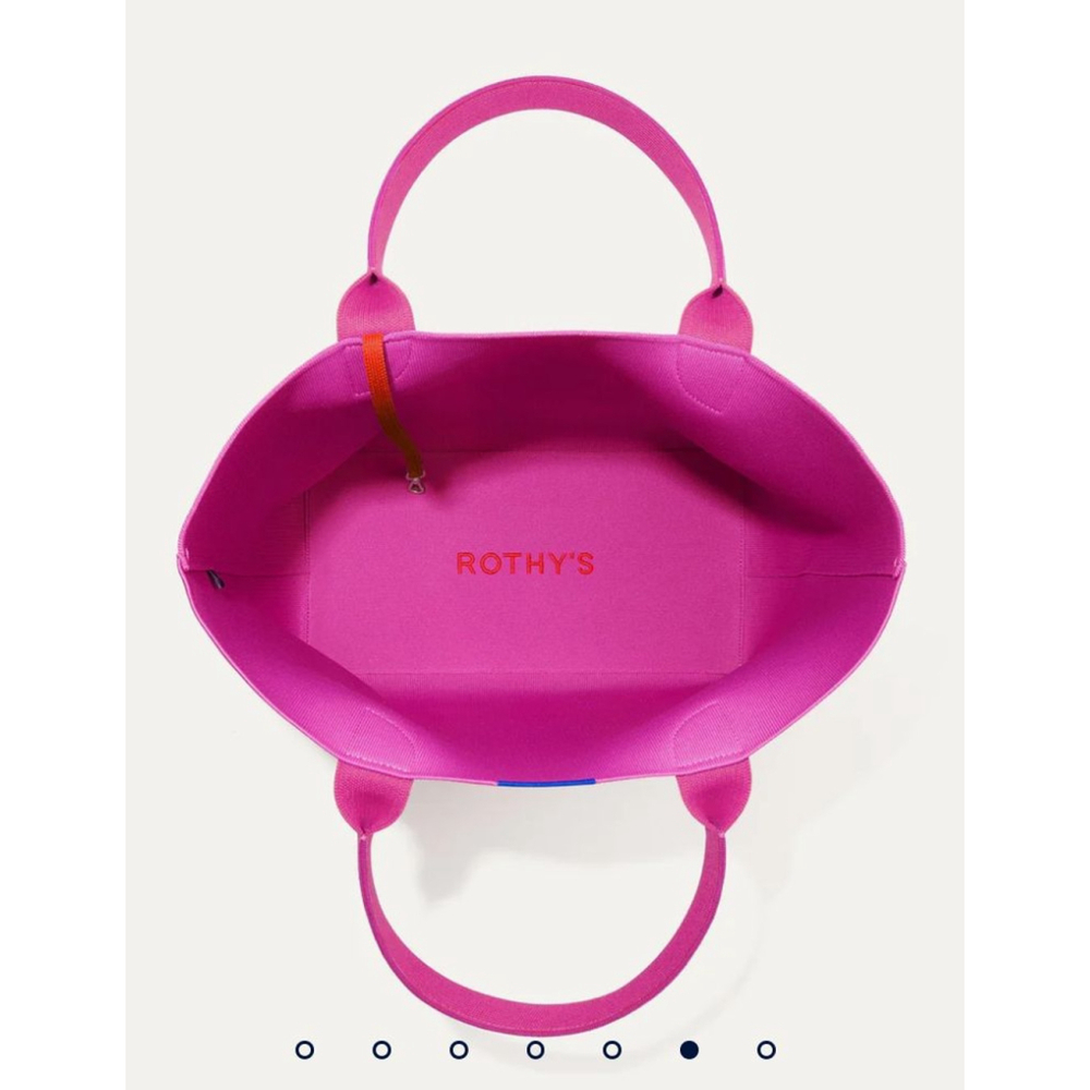 Rothy's Pink Lightweight Tote Bag - Picture 3 of 6